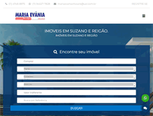 Tablet Screenshot of mariaevaniaimoveis.com.br